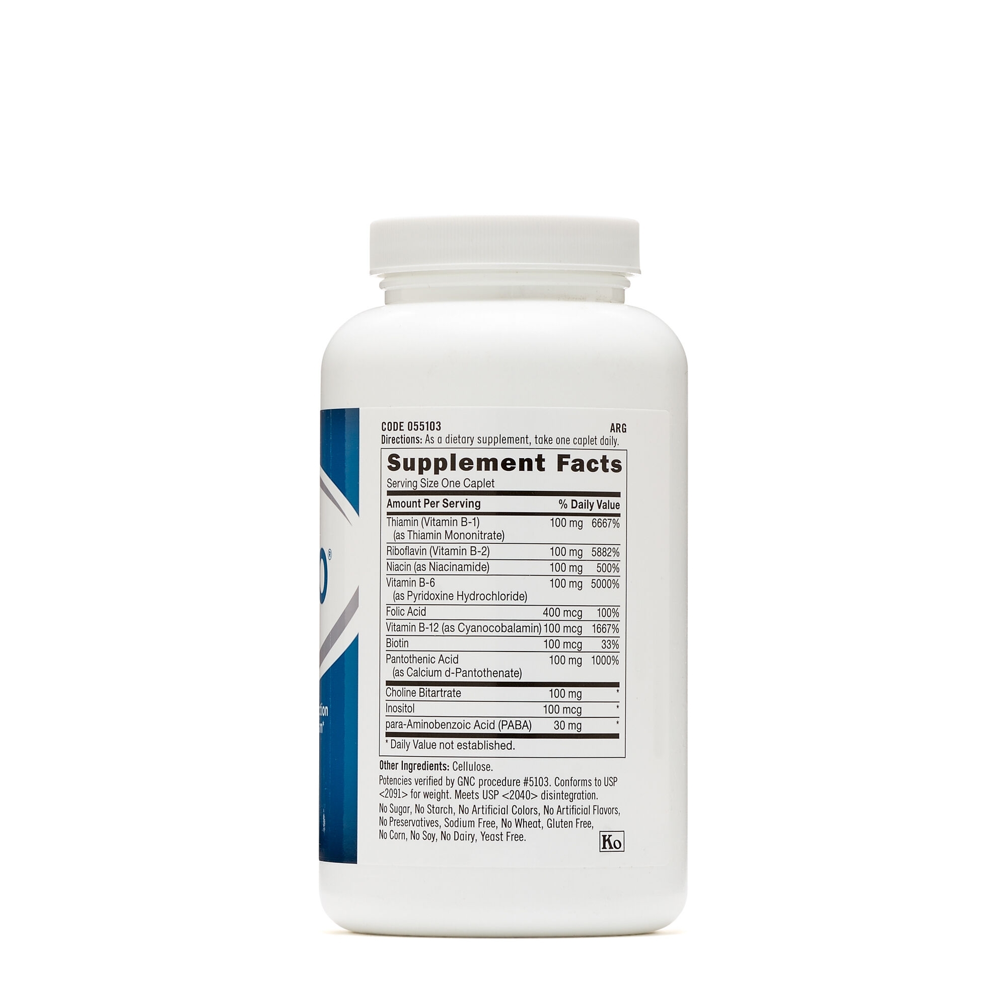 B-Complex Big 100, 100 tablete, GNC