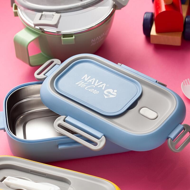 Lunchbox Nava We care 800 ml roz