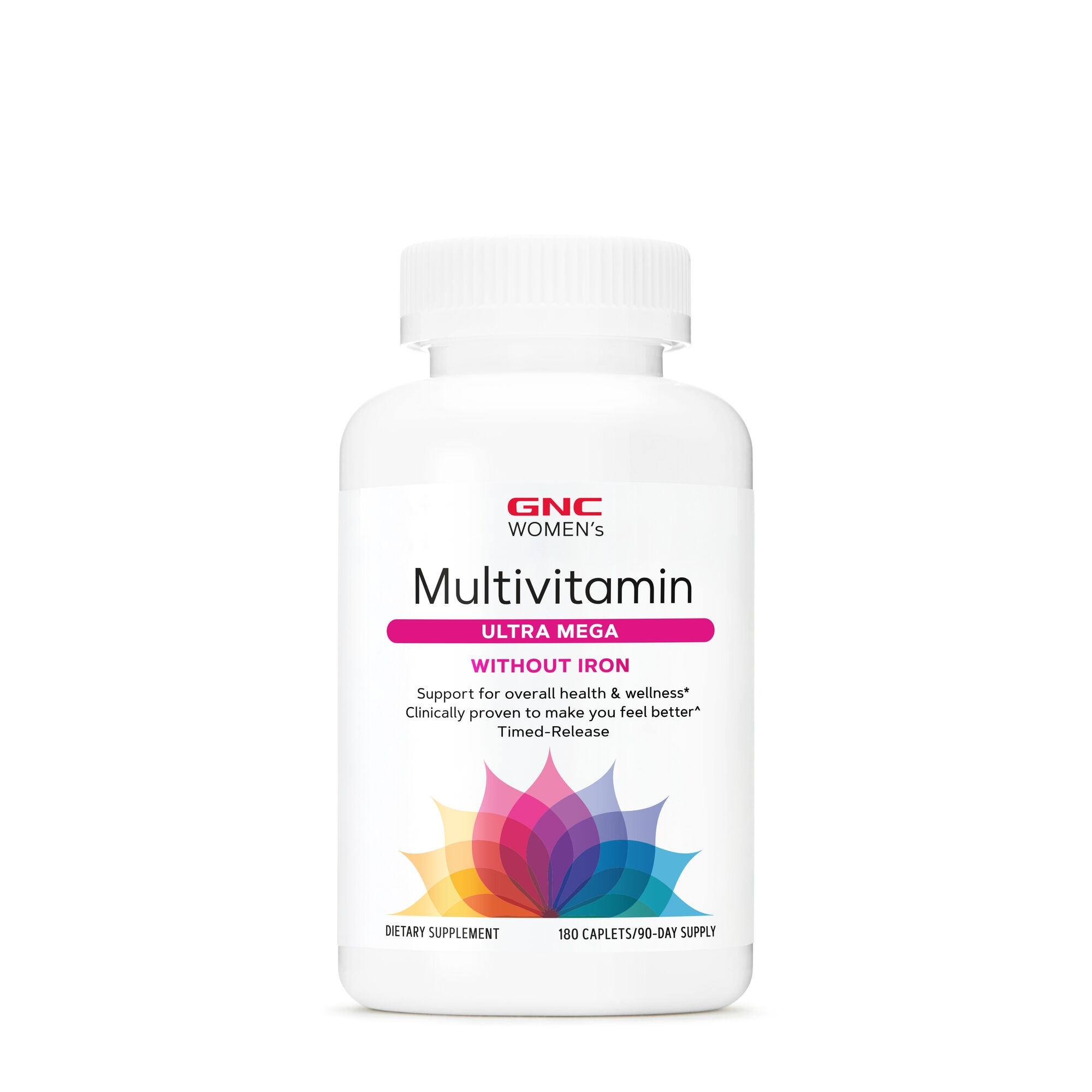 Multivitamine pentru femei fara fier, 180 tablete, GNC