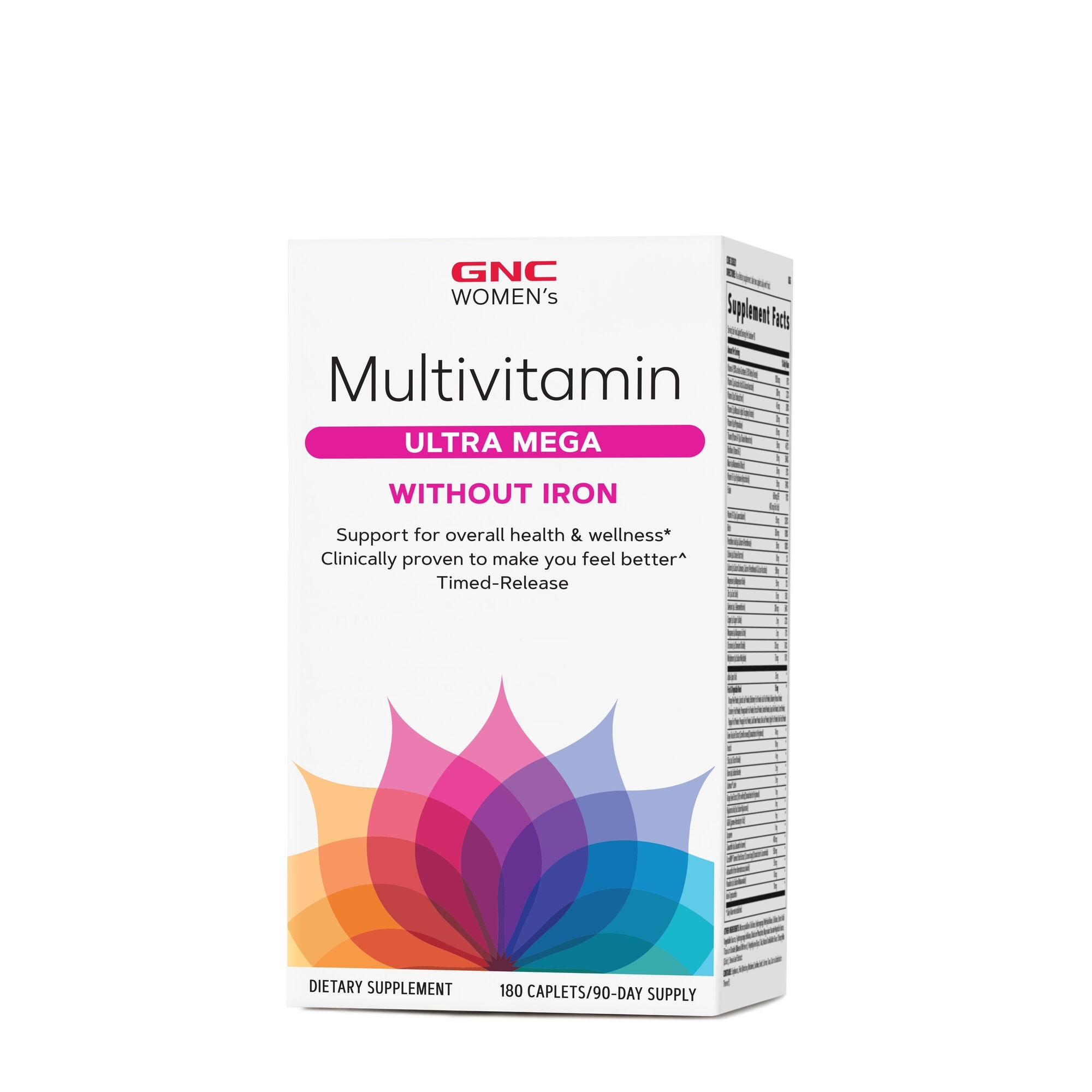 Multivitamine pentru femei fara fier, 180 tablete, GNC