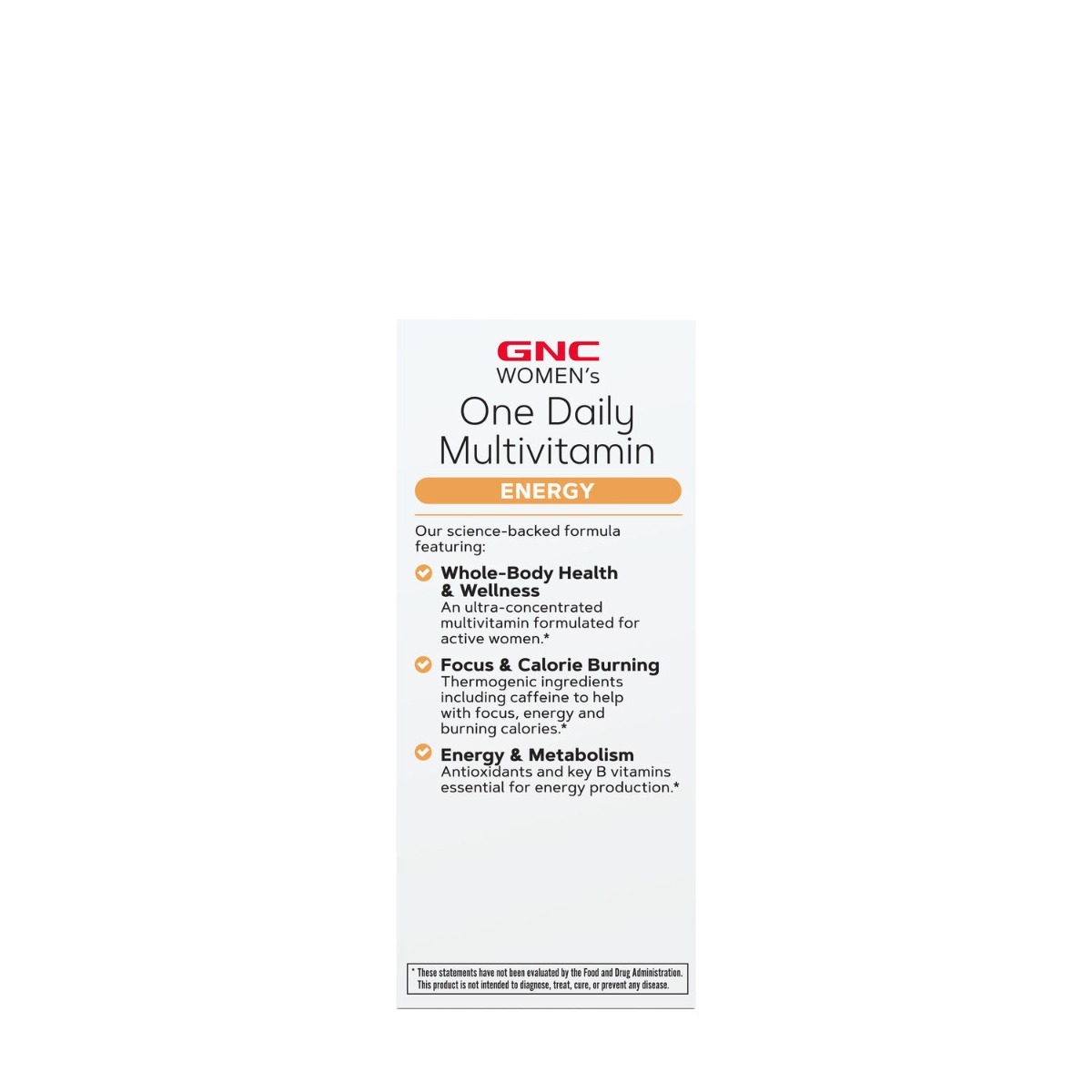 Multivitamine pentru femei Women`s Energy, 60 tablete, GNC