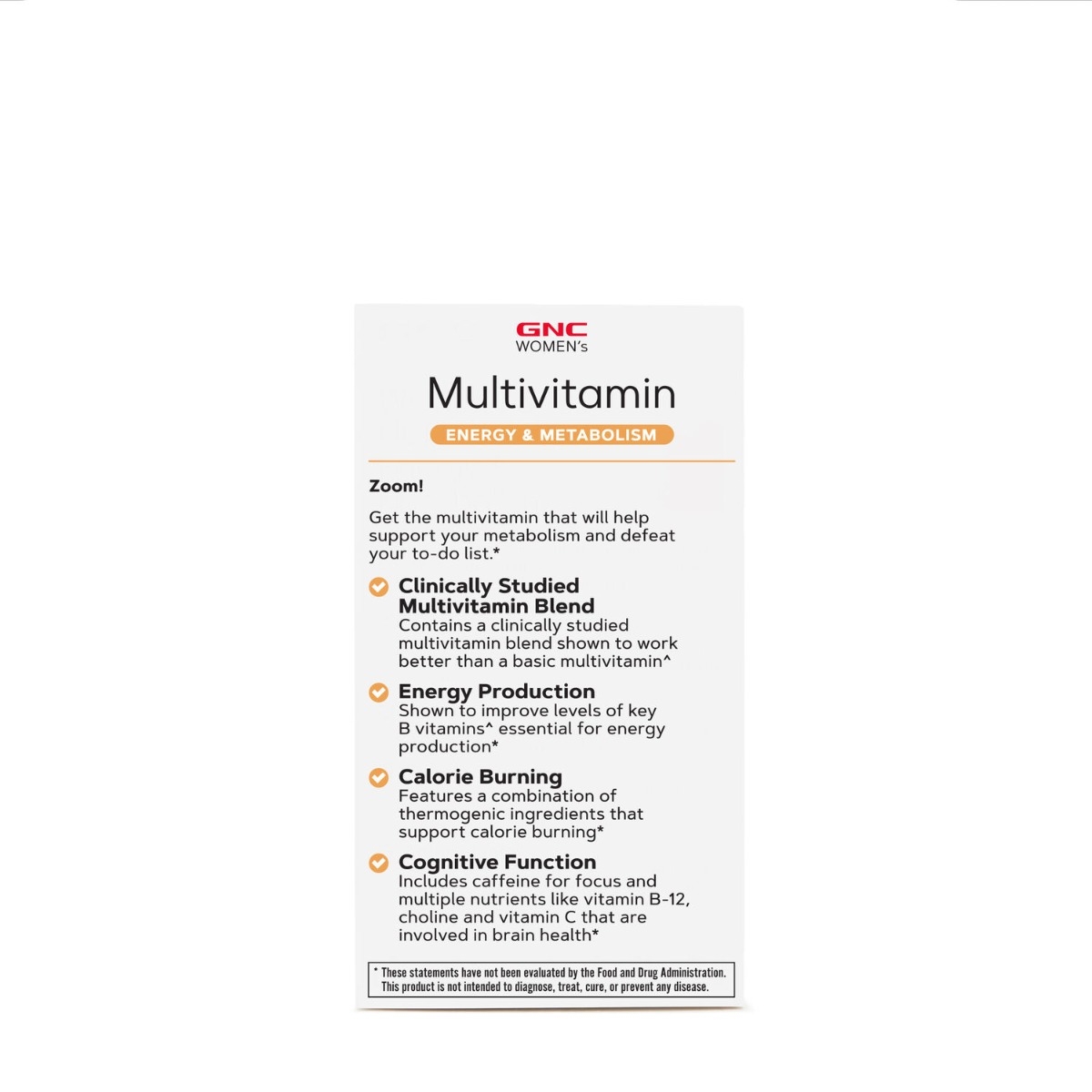 Complex de multivitamine pentru femei Women`s, 90 tablete, GNC