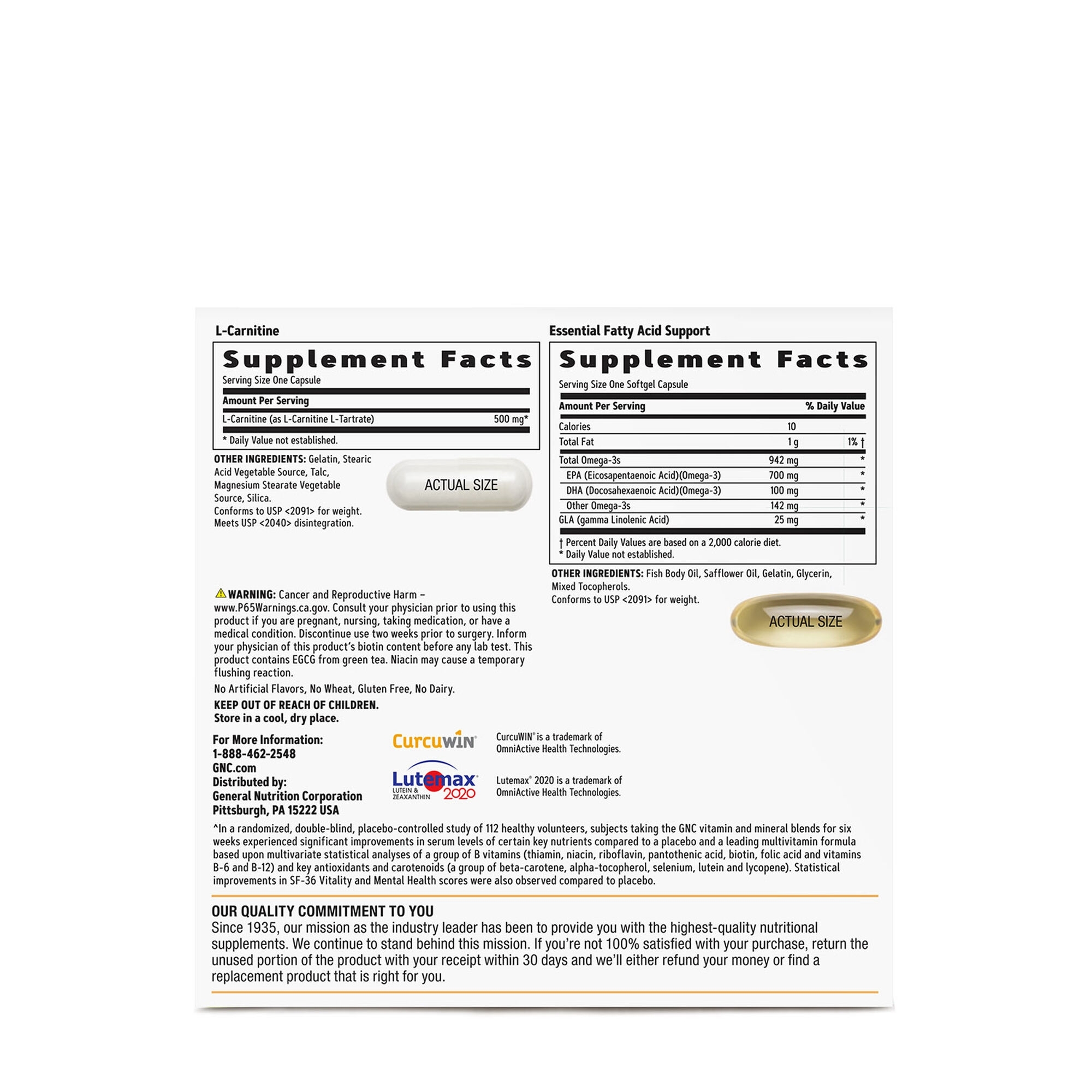 Multivitamine pentru femei, energie si metabolism, 30 pachete, GNC