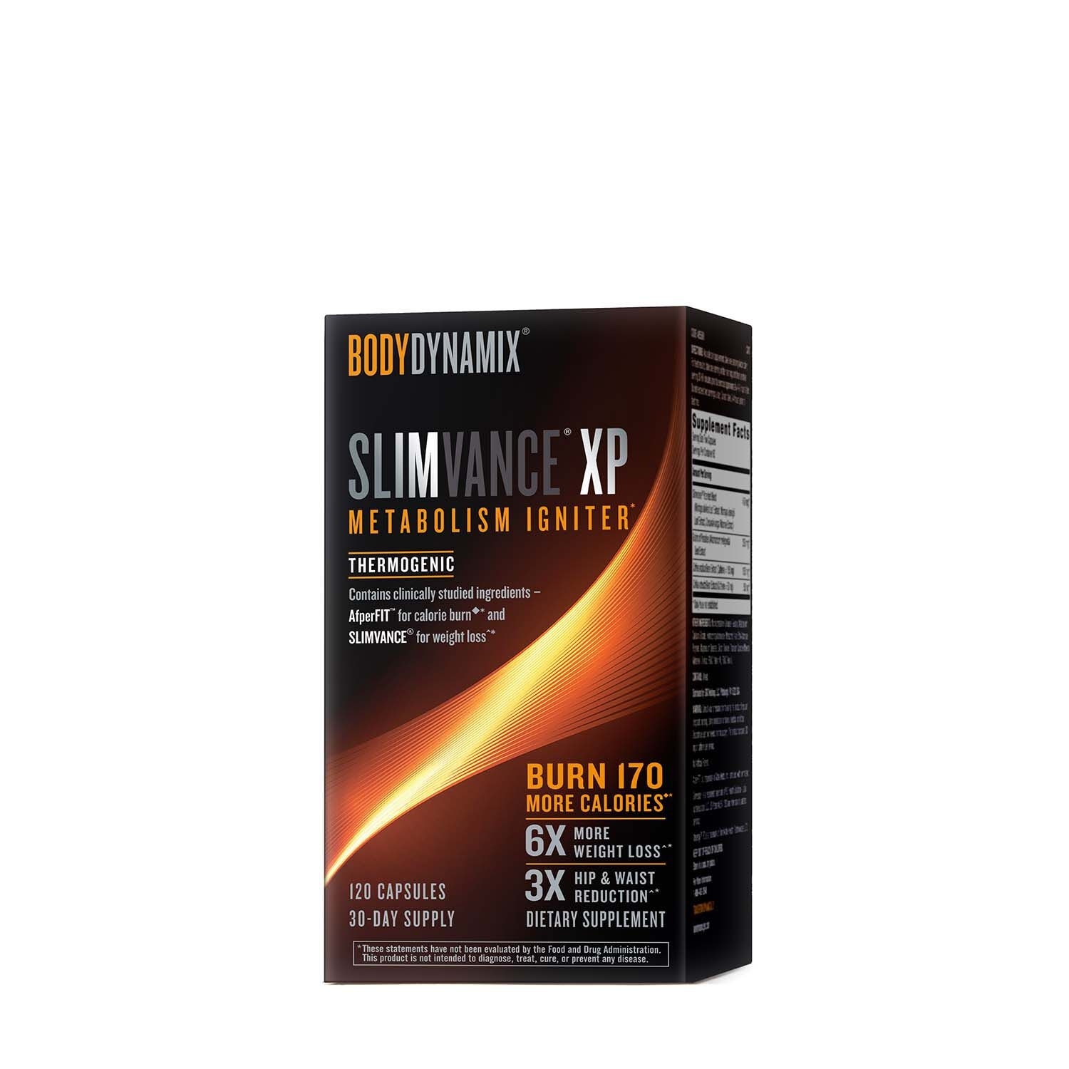 Termogenic Slimvance XP, 120 capsule, BodyDynamix
