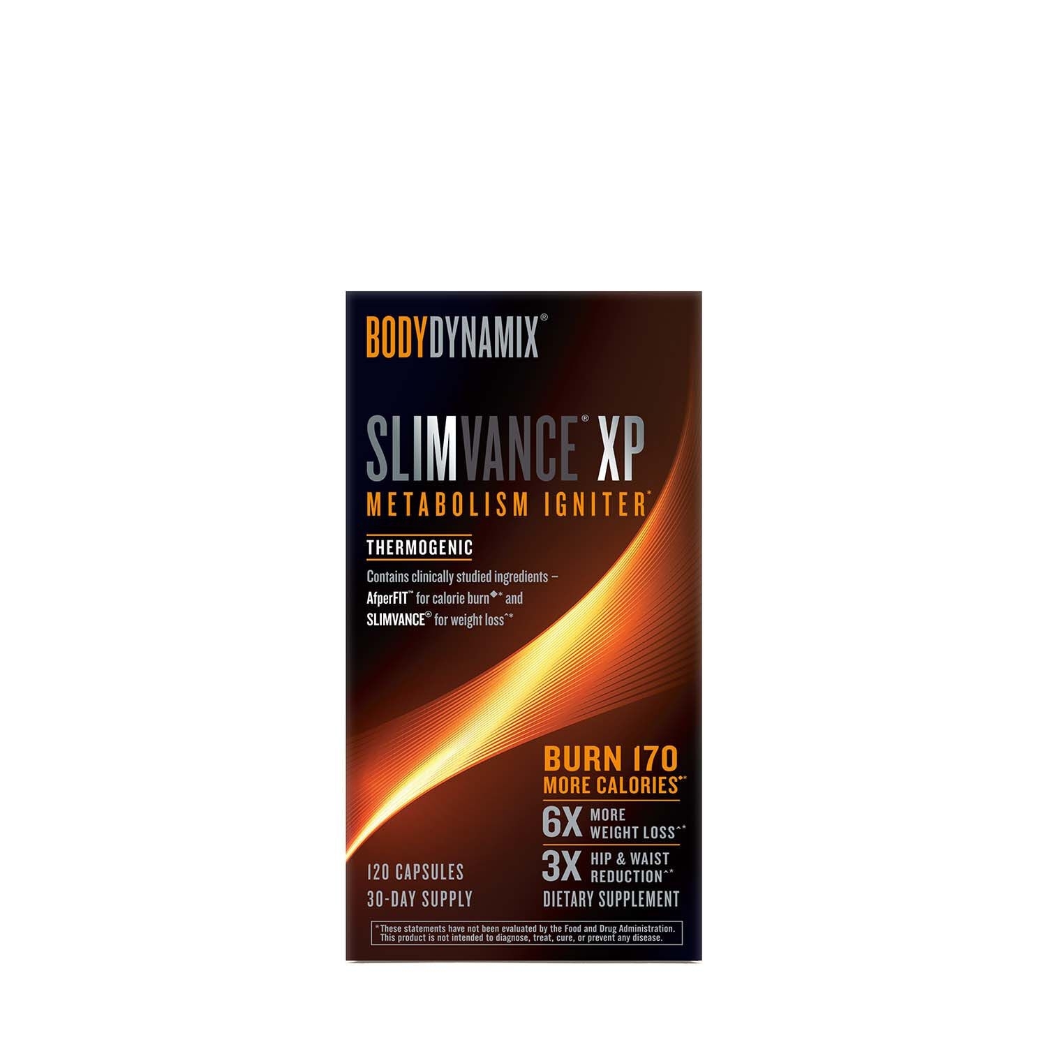 Termogenic Slimvance XP, 120 capsule, BodyDynamix