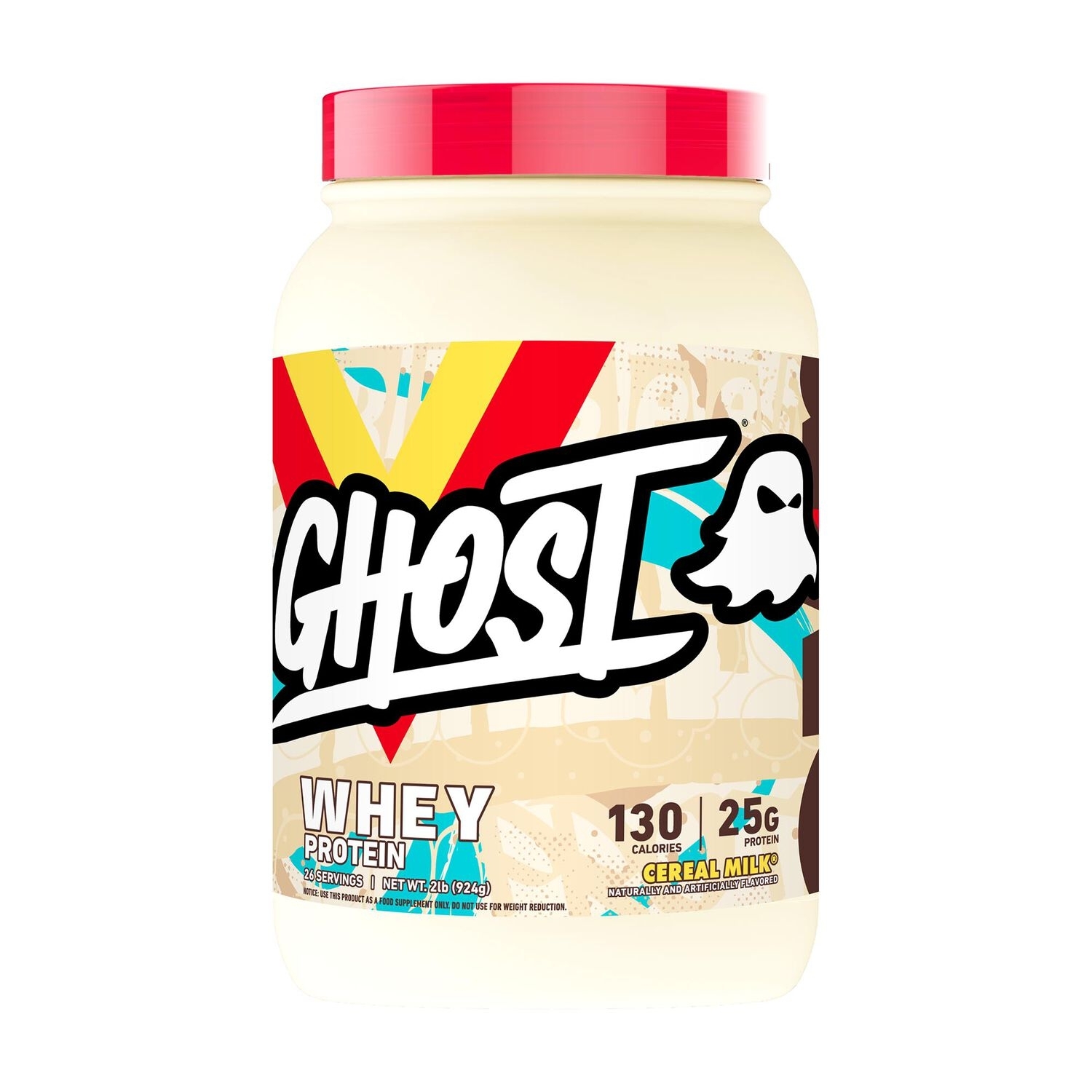 Proteina din zer cu aroma de cereal milk Vegan Protein, 924 g, Ghost