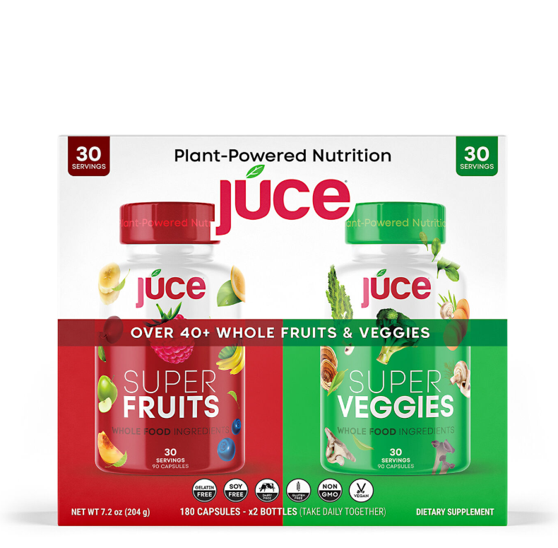 Complex de fructe si legume organice Terra Kai Organics Juce, 180 capsule, GNC