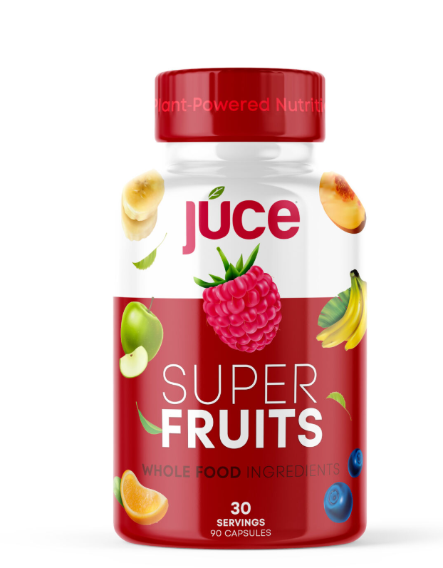 Complex de fructe si legume organice Terra Kai Organics Juce, 180 capsule, GNC