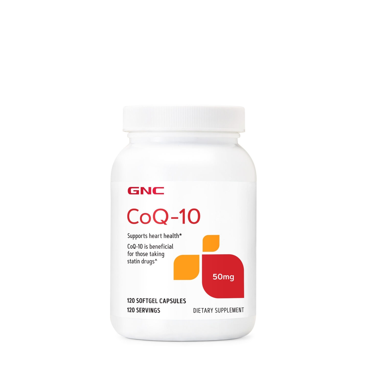 Coenzima Q-10 naturala 50 mg, 120 capsule, GNC