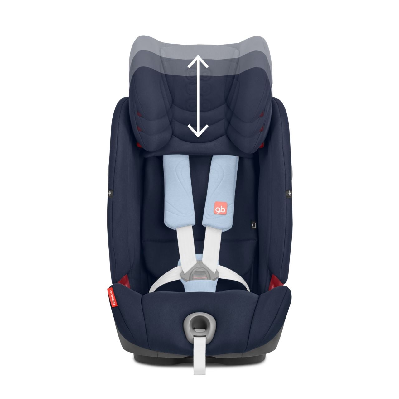 Scaun auto gb Everna-fix Rose Red
