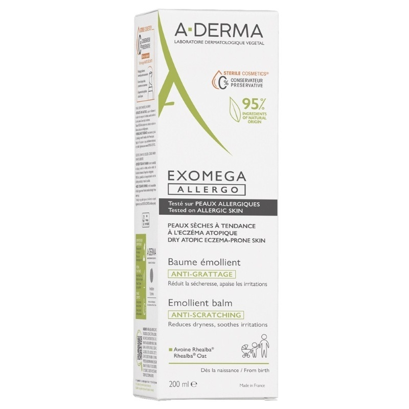Exomega Allergo balsam emolient, 200ml, A-Derma