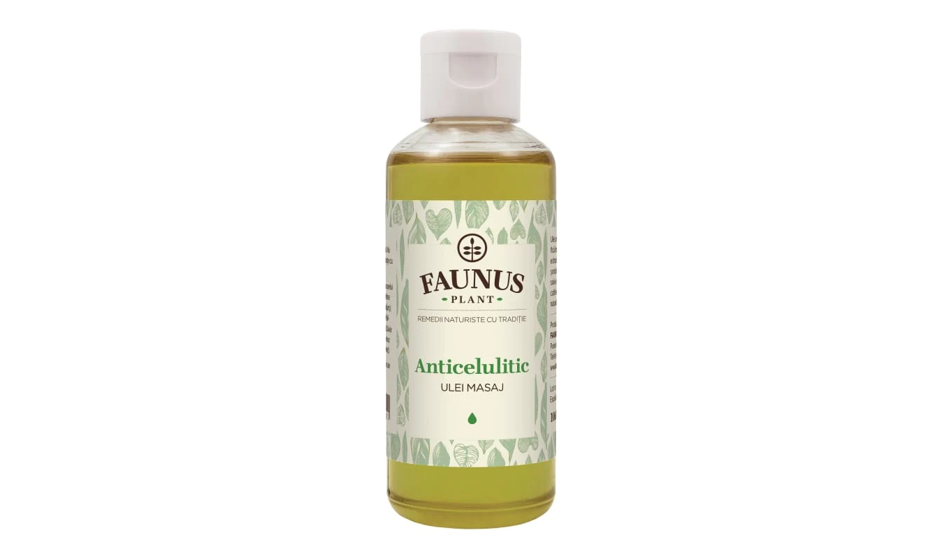 Faunus Plant - Ulei masaj anticelulitic 100ml