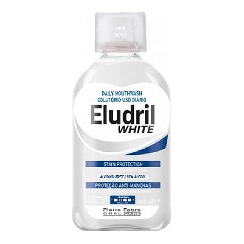 Apa de gura anti-pete White, 500 ml, Eludril