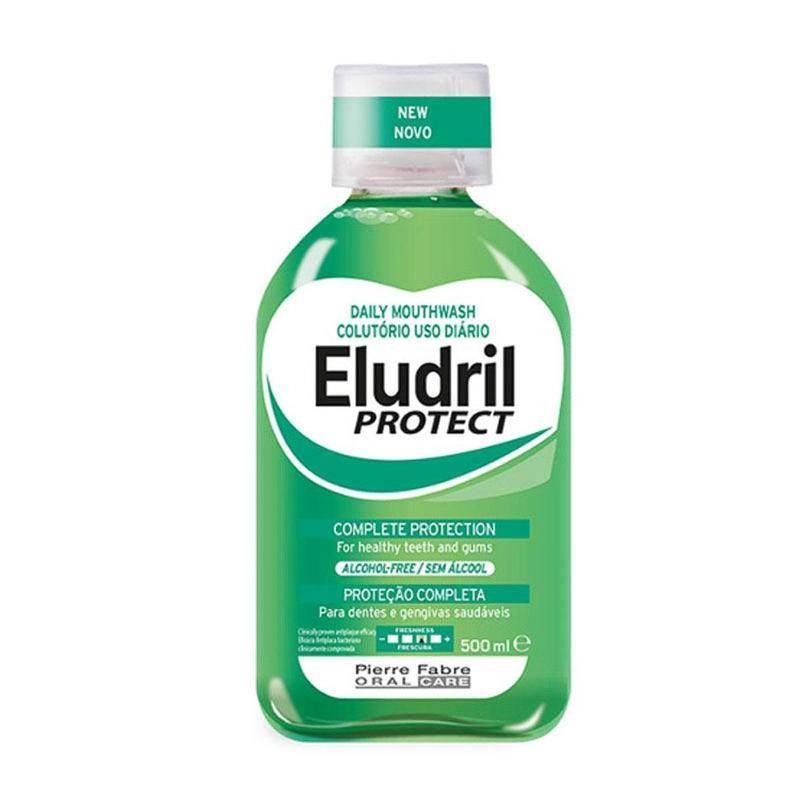 Apa de gura anti-placa Protect, 500 ml, Eludril