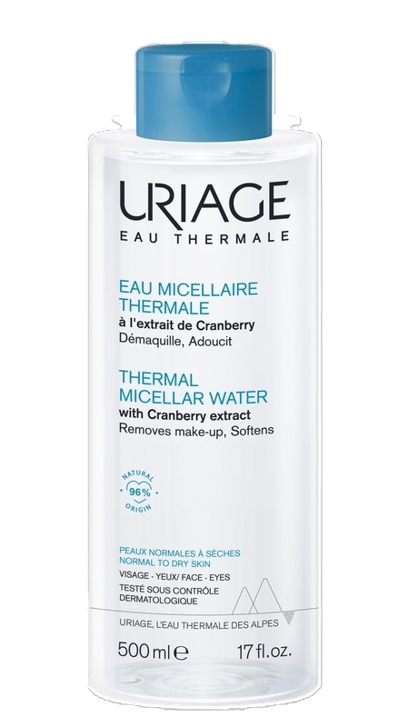 Apa micelara termala pentru ten normal-uscat, 500 ml, Uriage