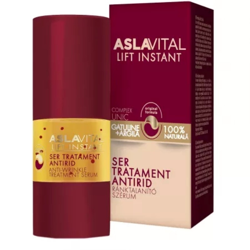 Ser tratament antirid, 15ml, Aslavital