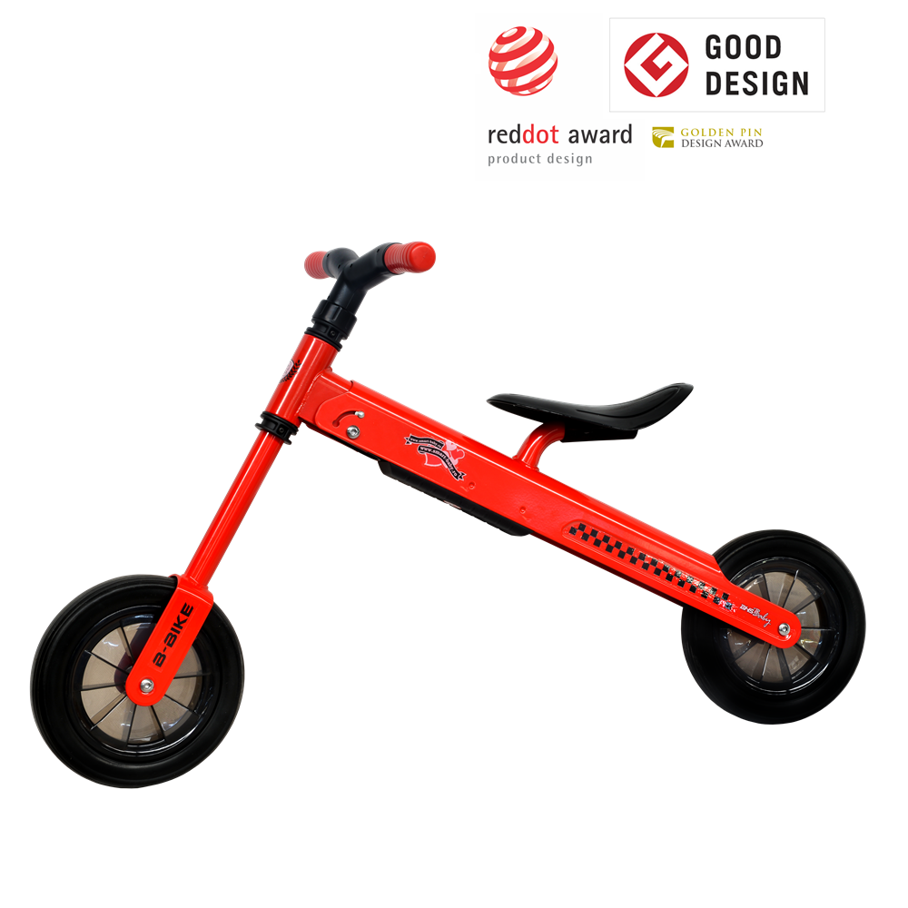 DHS Baby bicicleta B-Bike rosu
