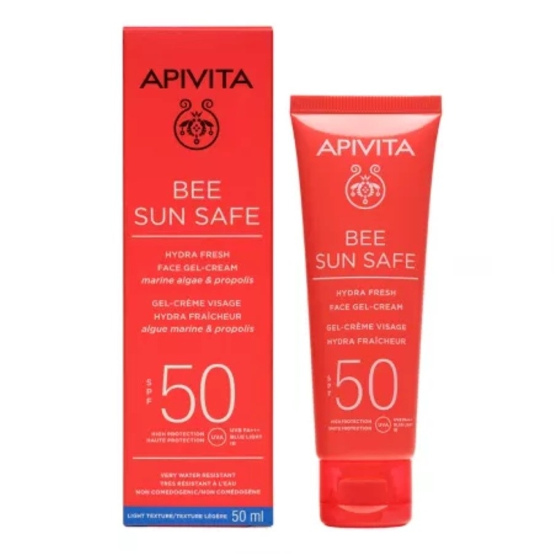 Bee Sun Safe crema-gel SPF 50+, 50ml, Apivita