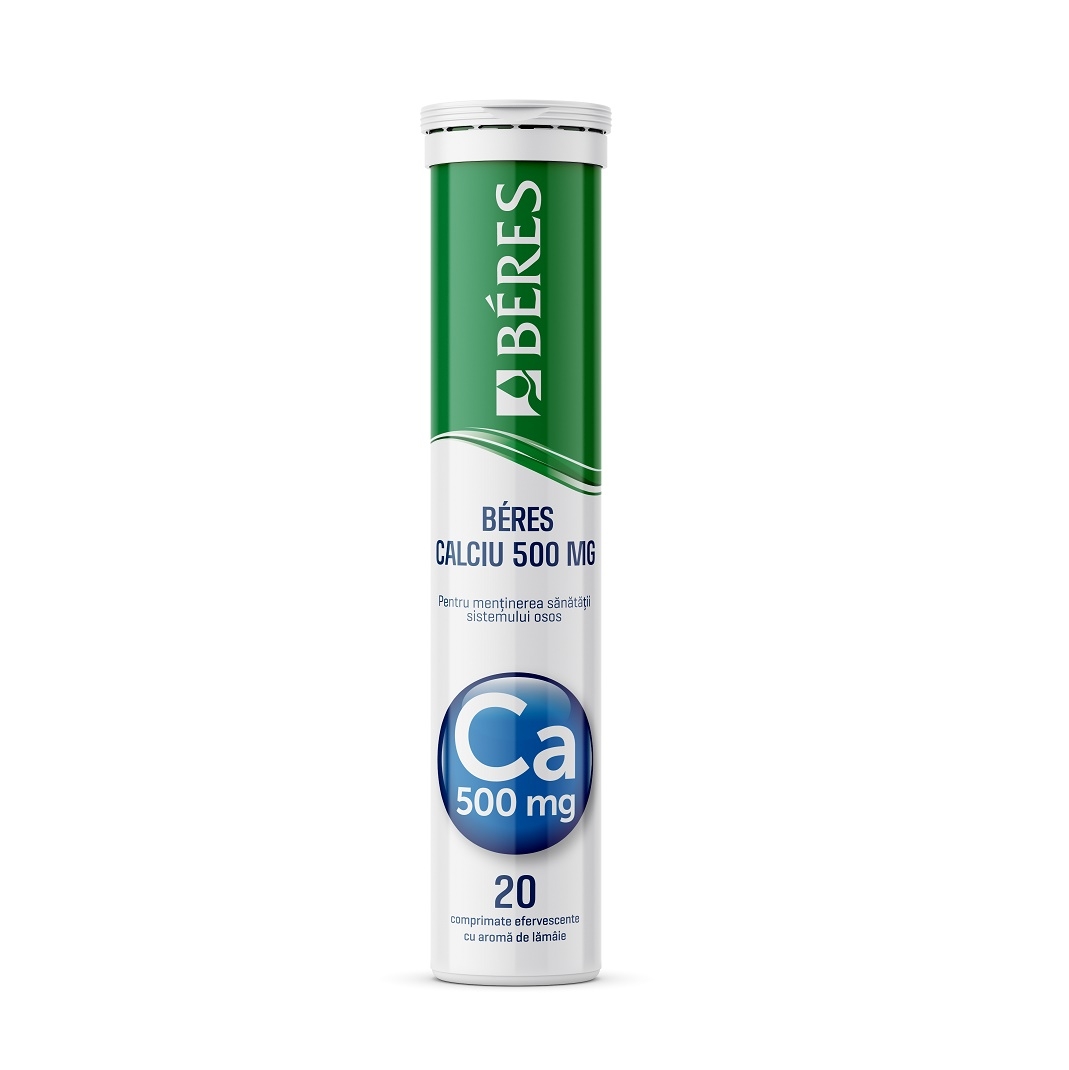 Beres - Calciu 500mg 20compr.eff.