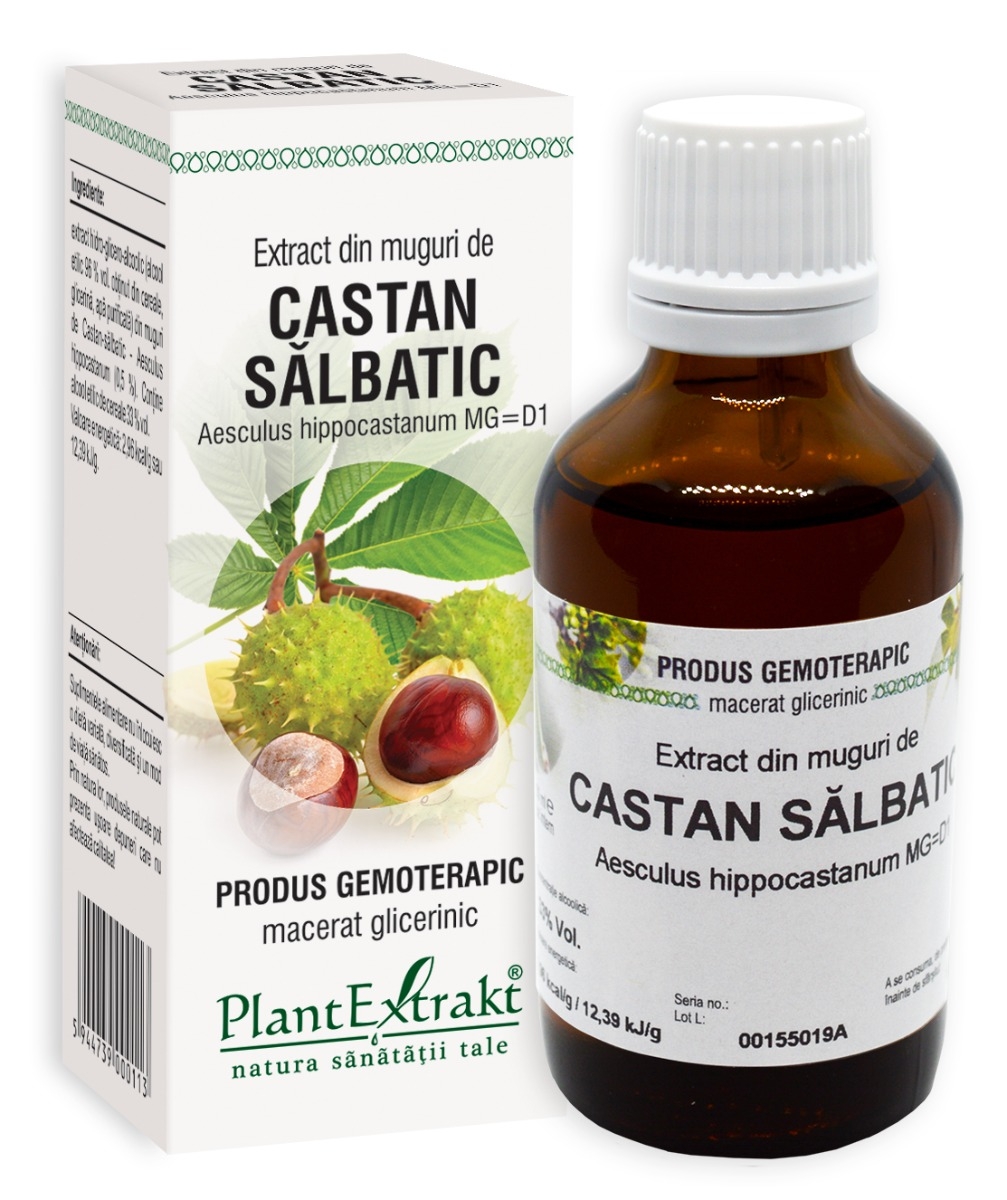Plantextrakt - Extract din muguri de castan salbatic 50ml
