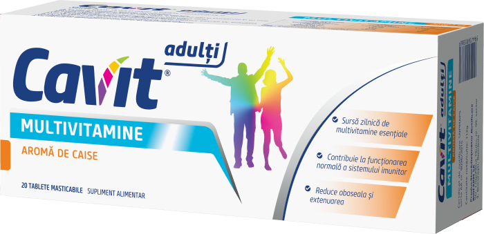 Cavit - Adulti multivitamine caise 20tb