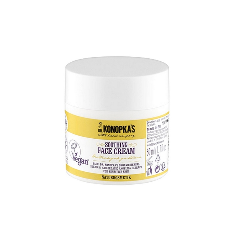 Crema de fata pentru piele sensibila, 50 ml, Dr. Konopka's
