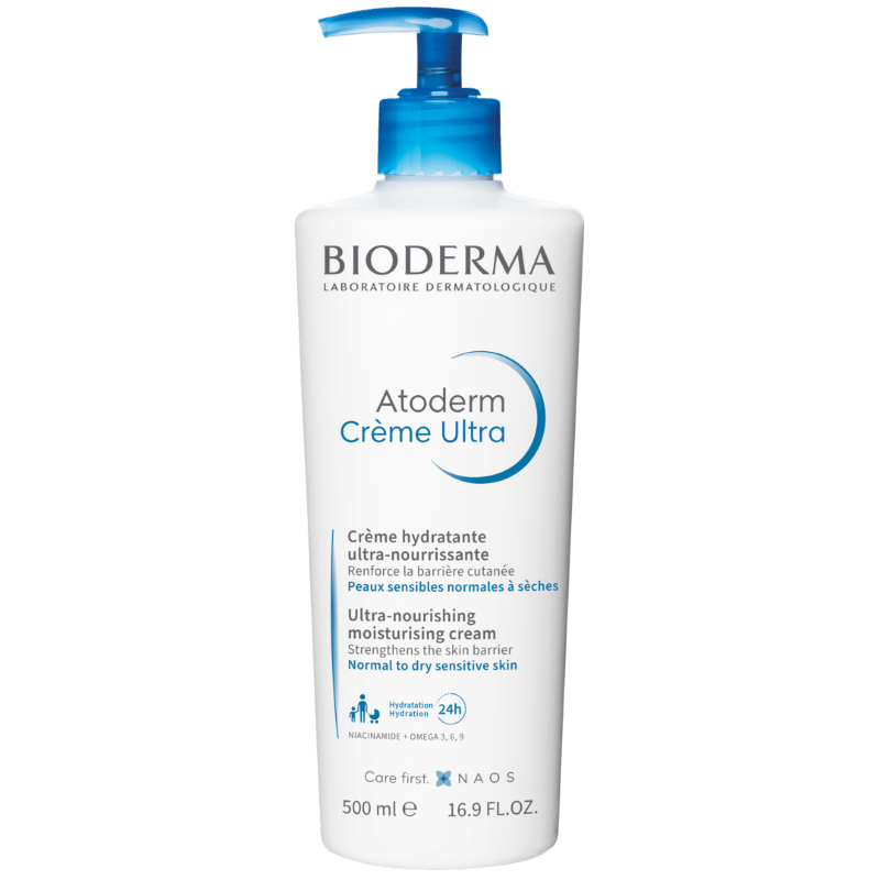 Crema hidratanta pentru fata si corp Atoderm Ultra, 500 ml, Bioderma