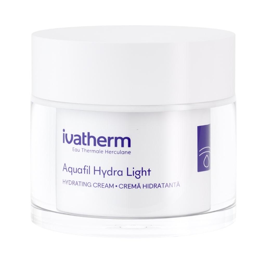 Crema hidratanta pentru piele normal-mixta Aquafil Hydra Light, 50 ml, Ivatherm
