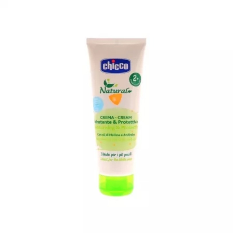 Crema hidratanta protectoare cu ulei de Melissa si Andiroba, +2 luni, 100 ml, Chicco