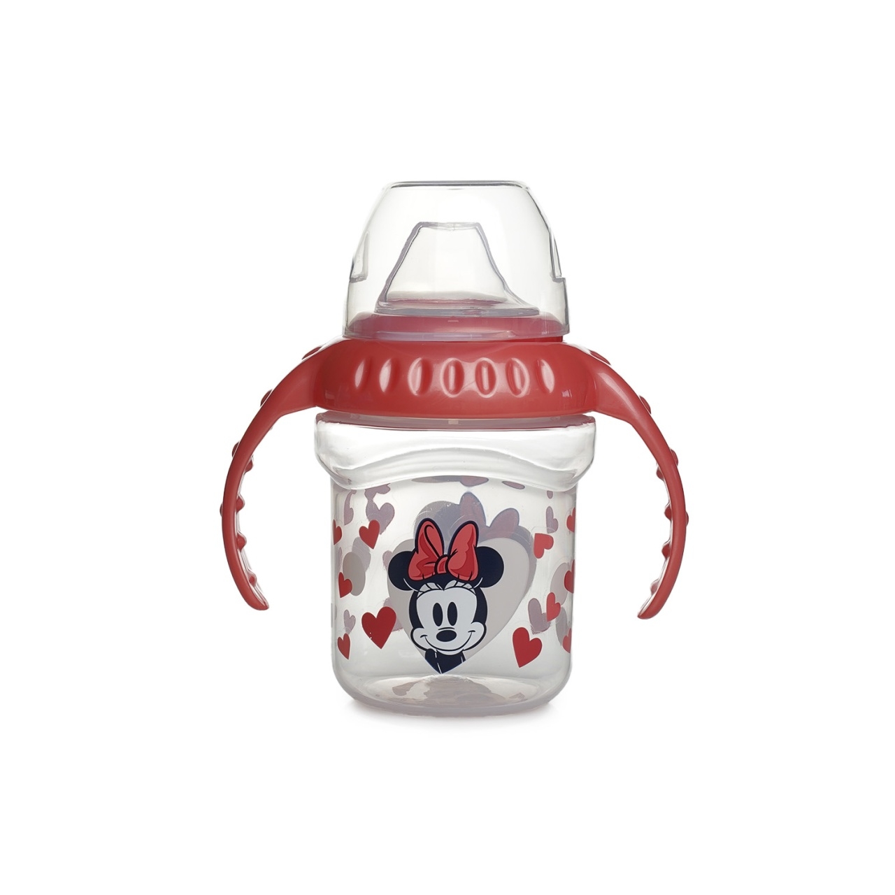 DISNEY MINNIE CANA CU CAPAC SI MANERE 250 ML - CIOC DIN SILICON