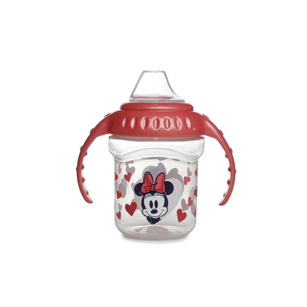 DISNEY MINNIE CANA CU CAPAC SI MANERE 250 ML - CIOC DIN SILICON
