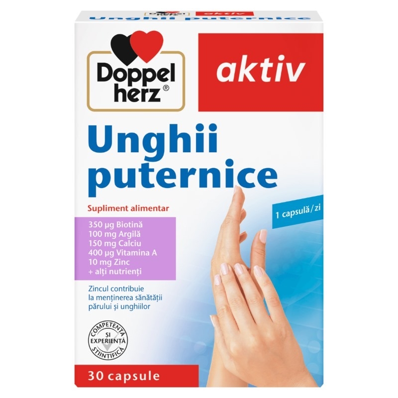 Aktiv unghii puternice, 30caps, Doppelherz