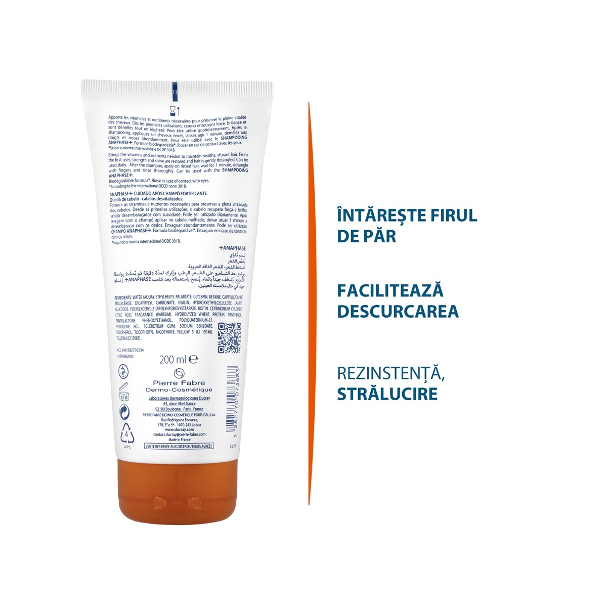 Ducray - Anaphase+ balsam 200ml 