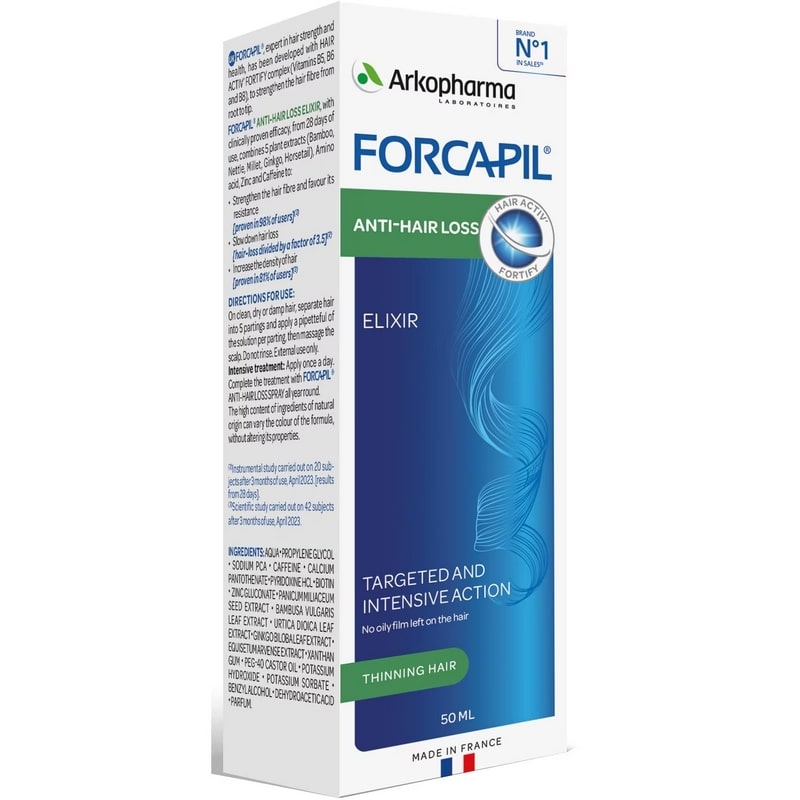 Elixir impotriva caderii parului, 50 ml, Forcapil
