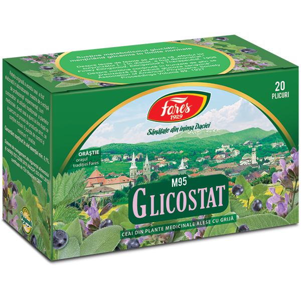 Fares - Ceai glicostat 20plicuri