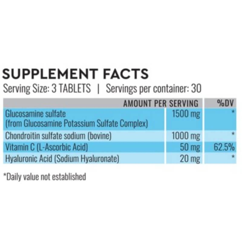 Glucosamine Chondroitin Hyaluronic Acid Good Routine, 90 comprimate, Secom