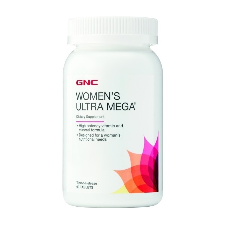 GNC - Women's Ultra Mega Multivitamine 90 tablete