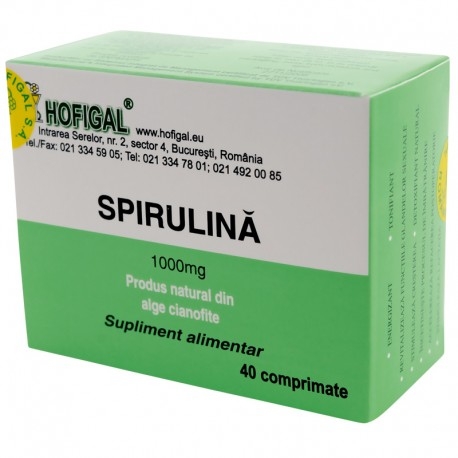 Hofigal - Spirulina 1000mg 40 compr.