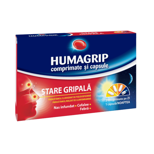 Humagrip, 12 comprimate si 4 capsule, Urgo