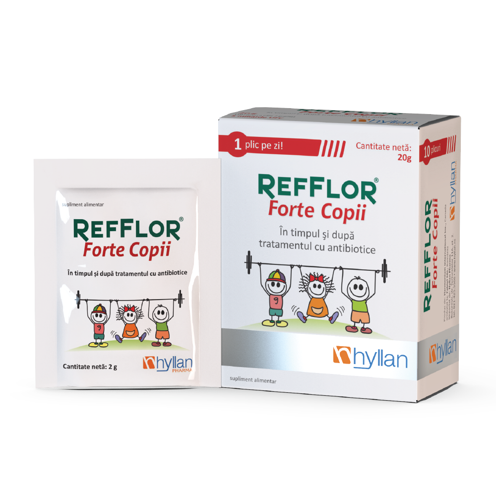 Hyllan - Refflor Forte pentru copii 10plicuri