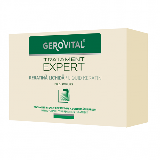 Gerovital - Tratament Expert keratina lichida 10ml 10fiole