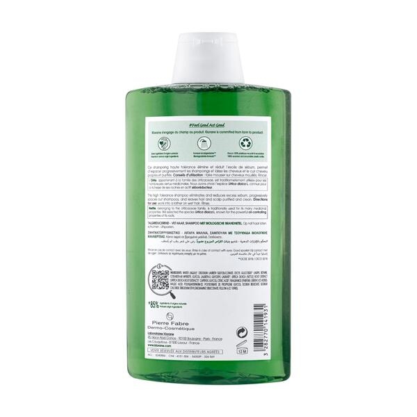 Klorane - Sampon extract urzica 400ml