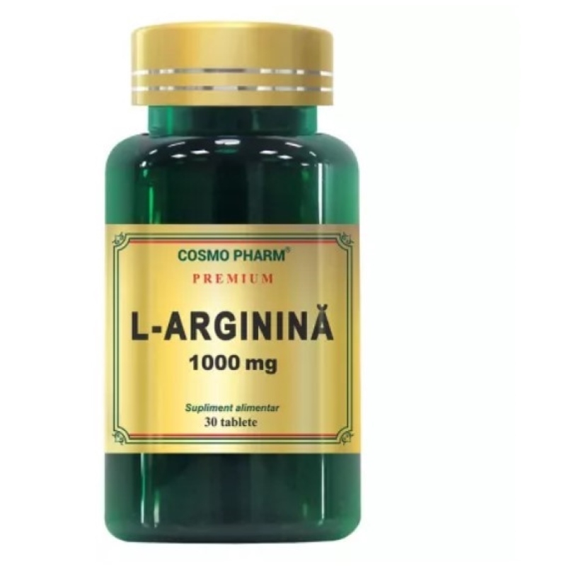 L-arginina 1000 mg, 30 tablete, Cosmo Pharm