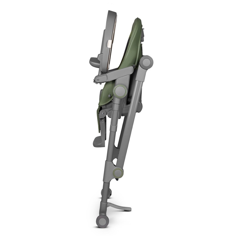 Lionelo - Scaun de masa multifunctional Cora Plus, Reglabil in 4 pozitii pe inaltime, Spatar reglabil in 3 pozitii, Cu bara de jucarii, Pliabil, Conform cu standardul european de securitate EN14988, Verde