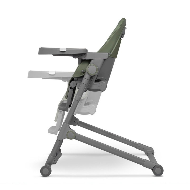 Lionelo - Scaun de masa multifunctional Cora Plus, Reglabil in 4 pozitii pe inaltime, Spatar reglabil in 3 pozitii, Cu bara de jucarii, Pliabil, Conform cu standardul european de securitate EN14988, Verde