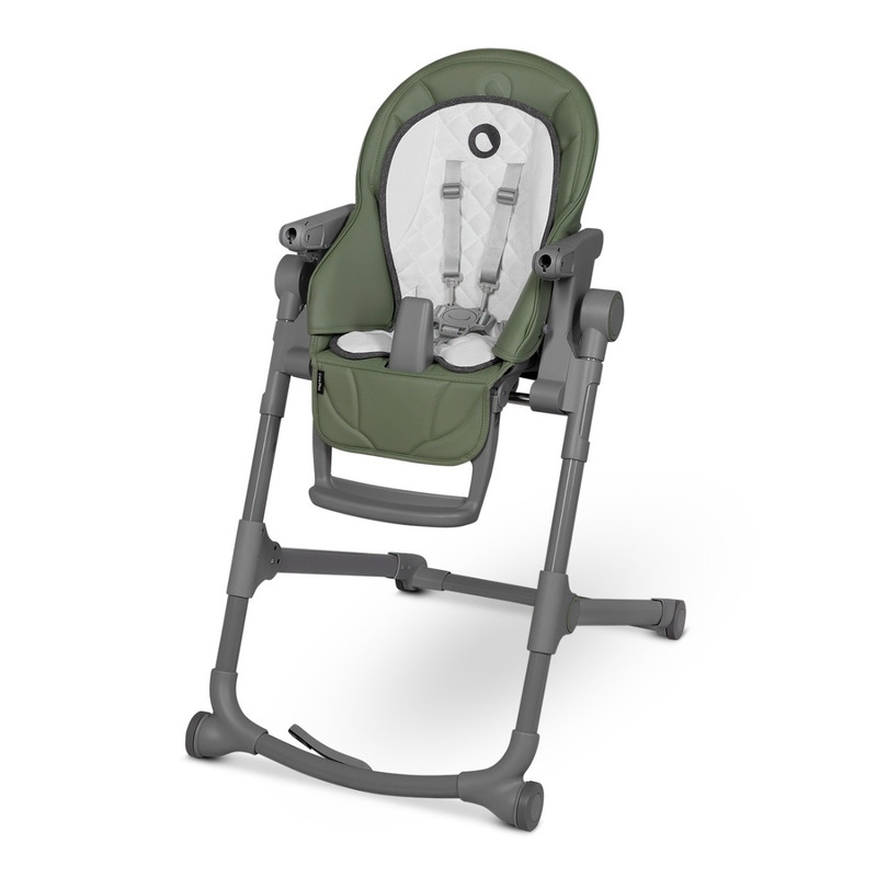 Lionelo - Scaun de masa multifunctional Cora Plus, Reglabil in 4 pozitii pe inaltime, Spatar reglabil in 3 pozitii, Cu bara de jucarii, Pliabil, Conform cu standardul european de securitate EN14988, Verde