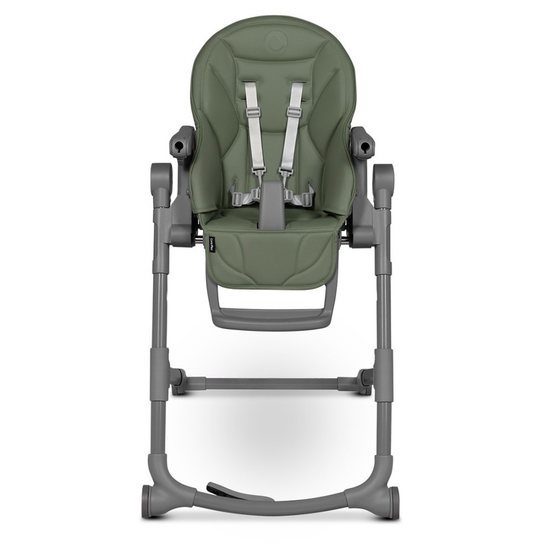 Lionelo - Scaun de masa multifunctional Cora Plus, Reglabil in 4 pozitii pe inaltime, Spatar reglabil in 3 pozitii, Cu bara de jucarii, Pliabil, Conform cu standardul european de securitate EN14988, Verde