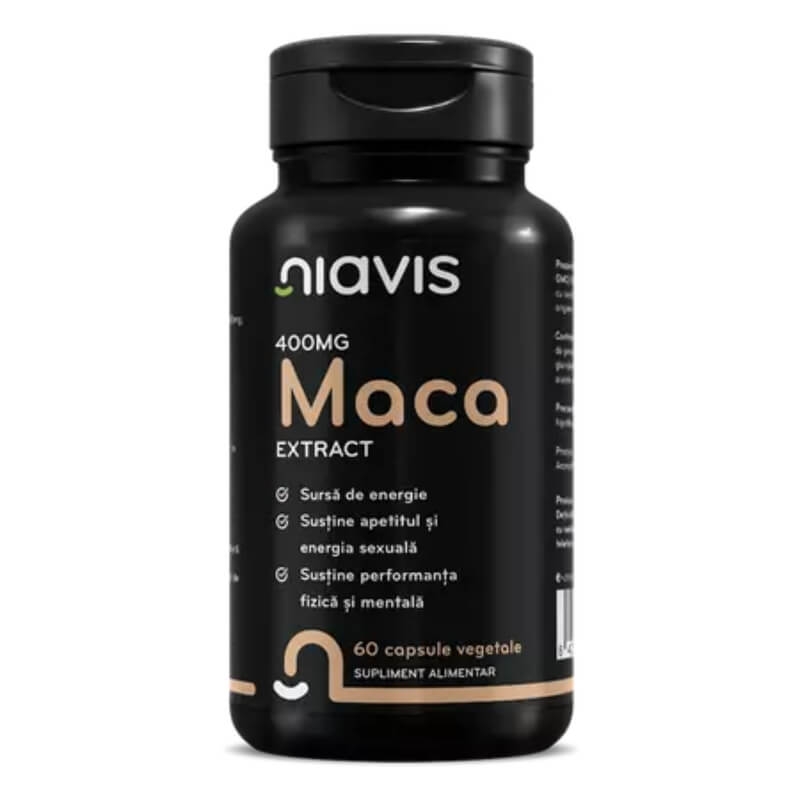 Maca extract, 400 mg, 60 capsule, Niavis