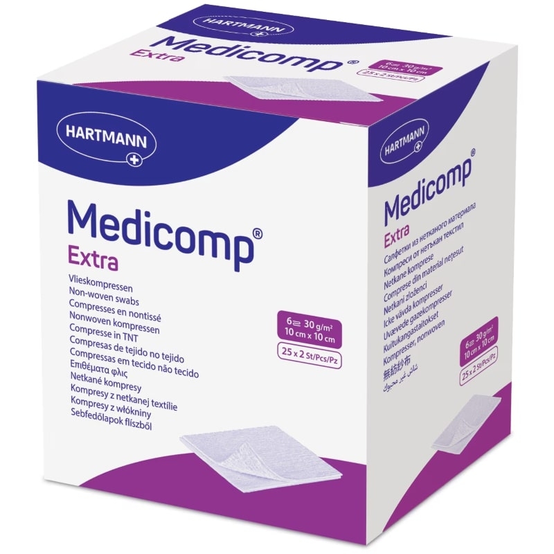 Medicomp Extra 10 x 10 cm comprese sterile 25buc