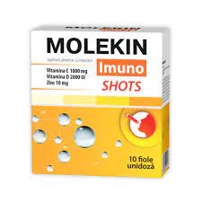 Molekin Imuno Shots, 10 fiole unidoza, Zdrovit